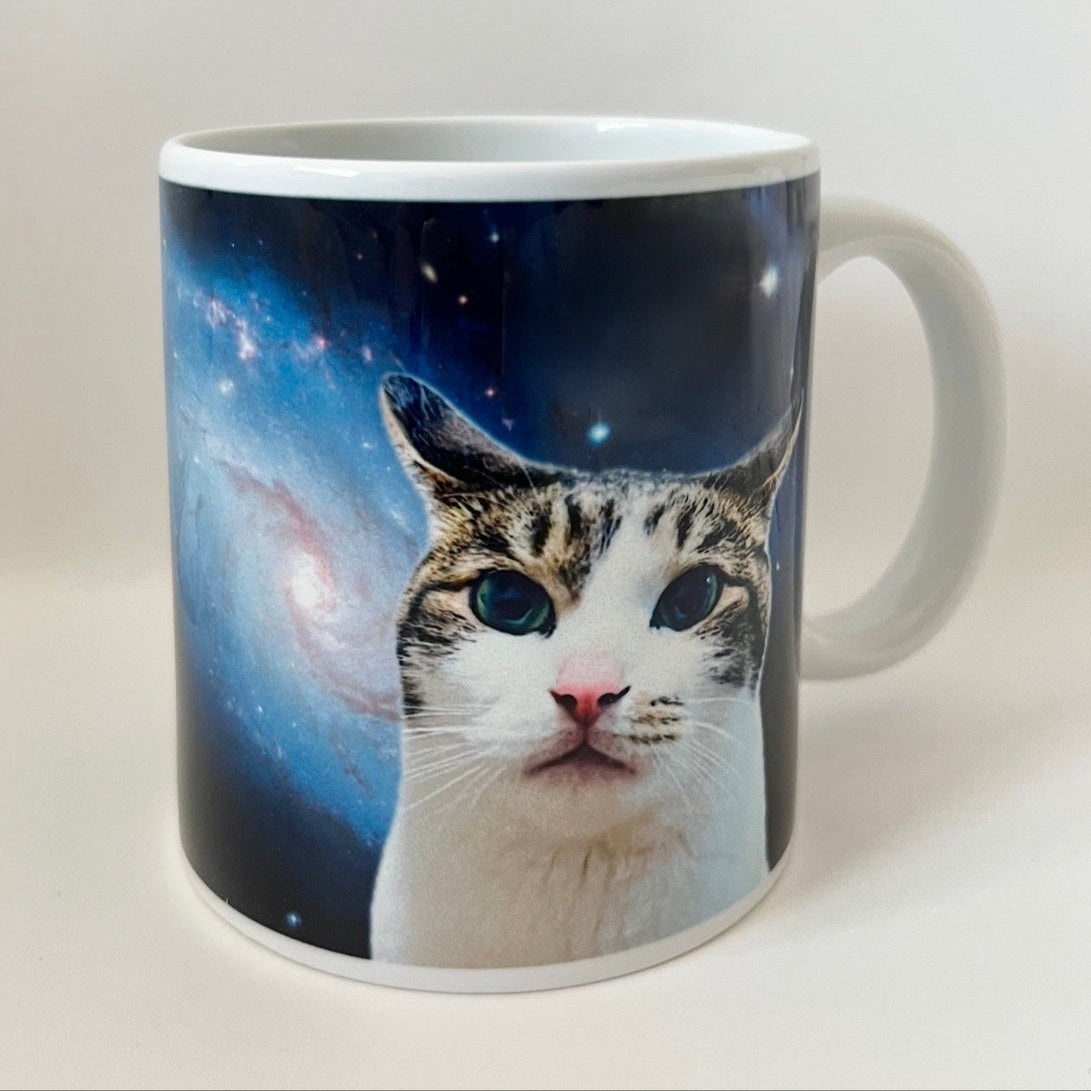 Space Cat Lynn's Mug/宇宙猫リンのマグカップ