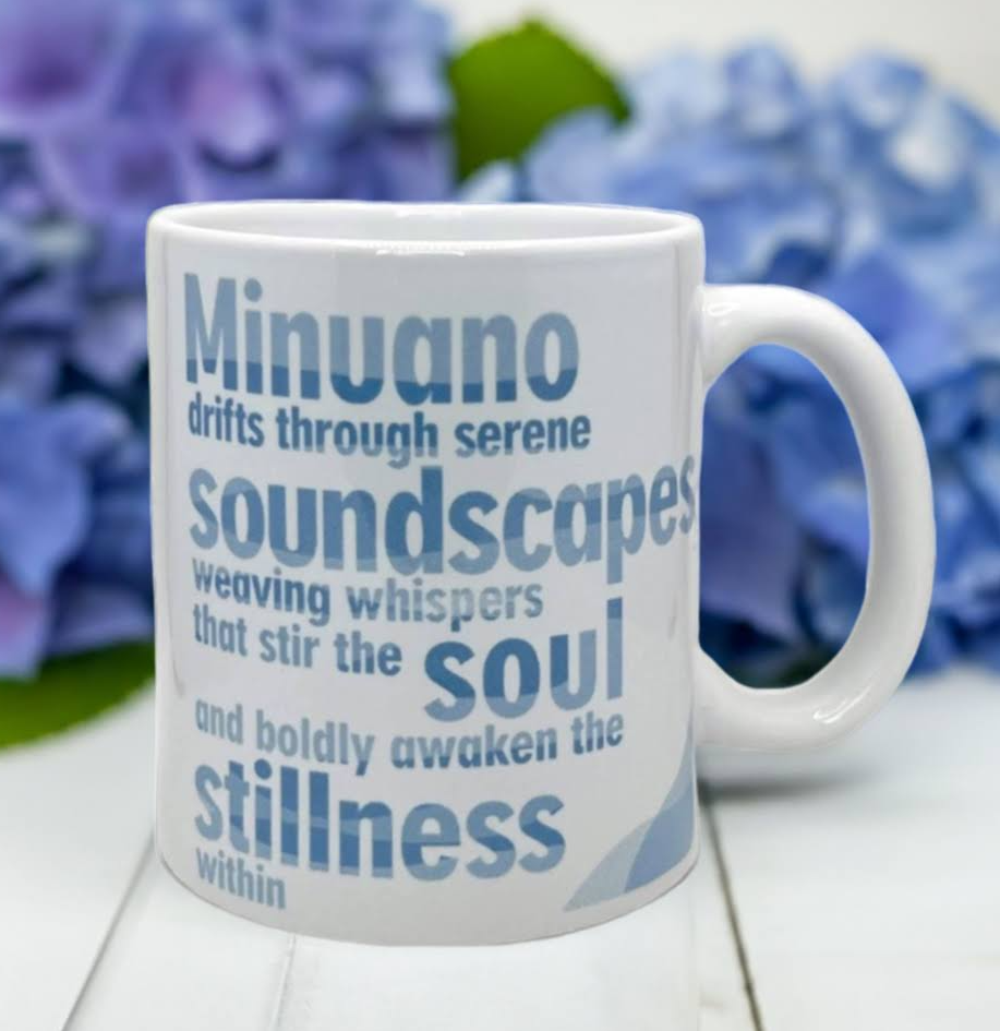 Minuano Soul Stillness Mug (white) /Soul Stillness マグカップ (ホワイト)
