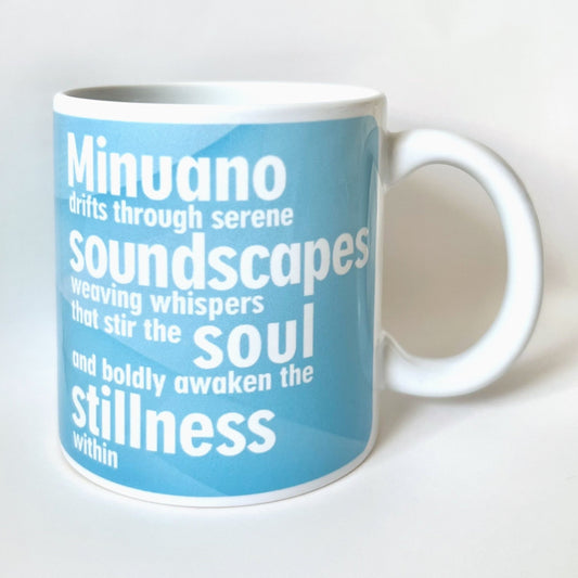 Minuano Soul Stillness Mug (pastel blue) /Soul Stillness マグカップ (パステルブルー)