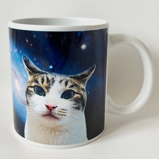 Space Cat Lynn's Mug/宇宙猫リンのマグカップ